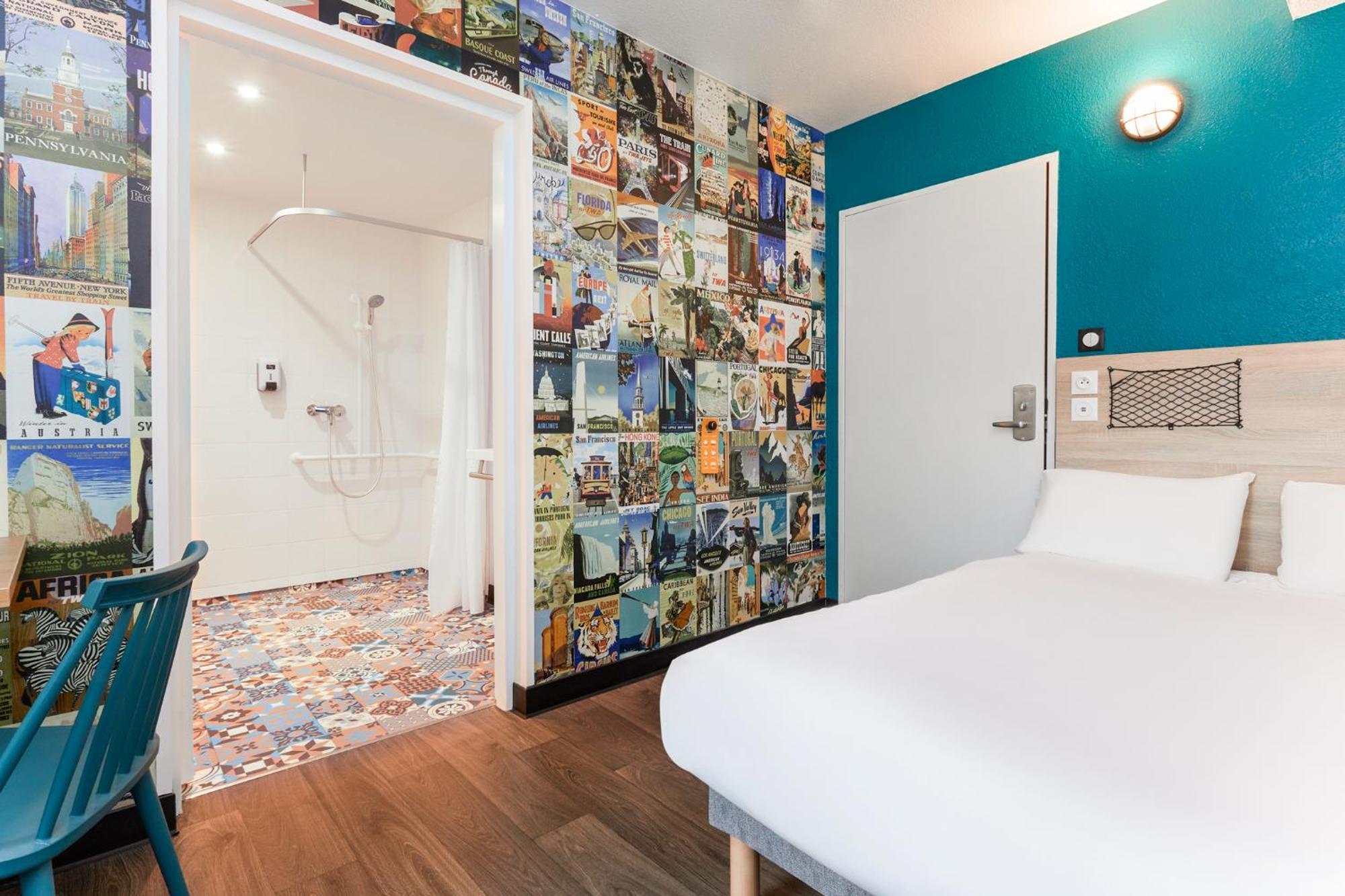 Chambre Cabrio avec Salle de Bains Privative - Accessible aux Personnes à Mobilité Réduite